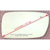 New Replacement Blind Spot Mirror Glass with Full Size Adhesive