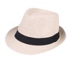 Unisex Fedora Hat Trilby Cuban Sun Protection Short Brim (US,
