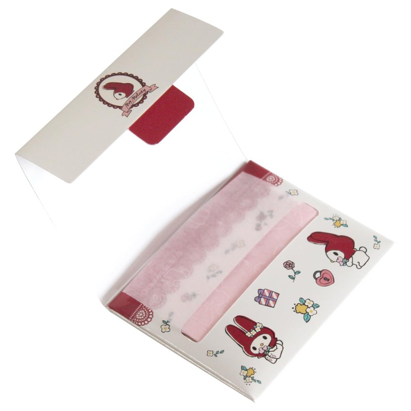Nonaka Sanrio Characters My Melody Cleaning Paper Retro Flower