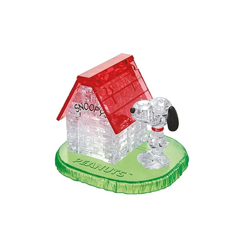 HCM "Snoopy House Crystal Puzzle (50-Piece, Multi-Colour)
