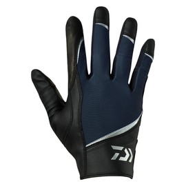 Daiwa 25DG-7525 Jigging Gloves, Navy, XL