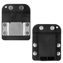 Clip-on Tool Belt Holder, Drill Holder Belt Clip, Heavy-Duty Drill Belt Holder, Drill Holster for Belt for Cordless Drill, Impact, Nailer, Tape Measure, Fits up to 2