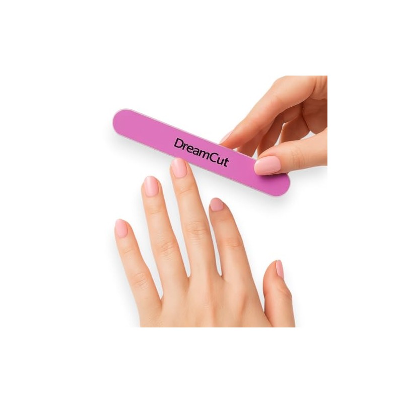DreamCut Lima de uñas con estuche: lima de uñas portátil