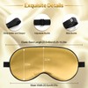 Sleep Mask, Silk Eye Mask for Sleeping with Adjustable Strap,