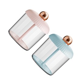 TOVINANNA 2pcs Portable Face Wash Face Foam Makers Easy Operation for Rich Foams Skincare Tools Facial Cleansing Cup for Daily Use