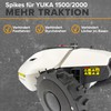 ROBO CLAWS Spikes for MAMMOTION YUKA 1000/1500/2000/3000 - Black Anodised