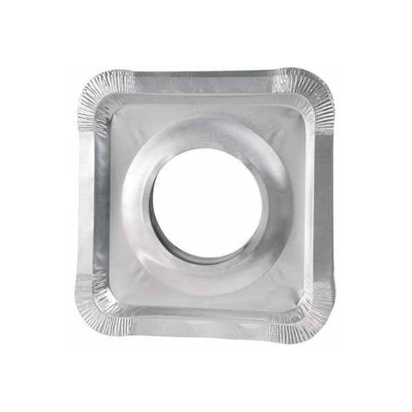 Aluminum Foil Square Gas Stove Burner Covers – Pack of