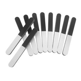 Baluue 10pcs Thickened Eva Nail Polishing Strips Buffers for Manicure and Nail Art Suitable for Natural and False for Home and