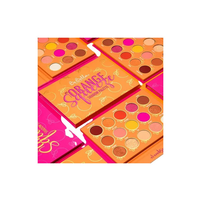 Paleta De Sombras Orange Squeeze De Bebella Cosmetics