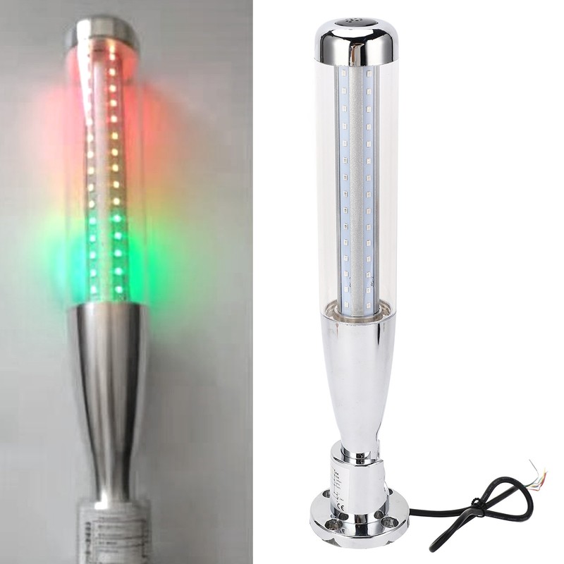 LED Signal Tower Stack Light Industrial Warning Column Andon Rotatable