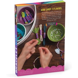 Craft-tastic – Bracelet Box – Jewelry Making Craft Kit Includes 9 DIY Bracelets – Jewel Tones Edition