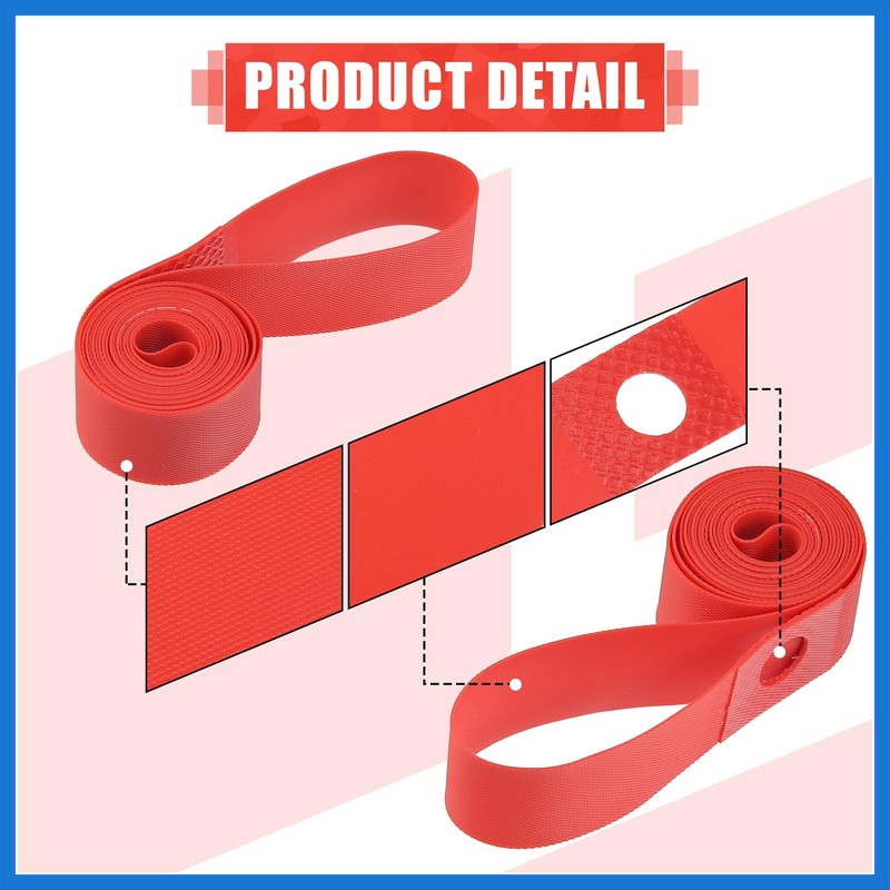 VekAuto 24" Bike Wheel Rim Strip Rim Tape Liner Inner