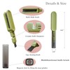 Dokpod Knife Blade Brush with Long Handle and Lid Integrate