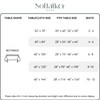 Softalker Linen Textured Rectangle Tablecloth,Waterproof Wipeable Farmhouse Burlap Table Cloth,