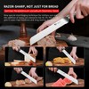 MAD SHARK Bread Knife 8 Inch, Razor Sharp Blade from