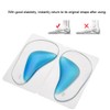 Silicone Arch Support Insoles, 2 Pairs/Set Foot Arch Orthotic Cushion