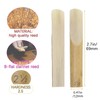 CashBeat Bb Clarinet Reeds, 10-Pack, Strength 2.5, with Protective Plastic