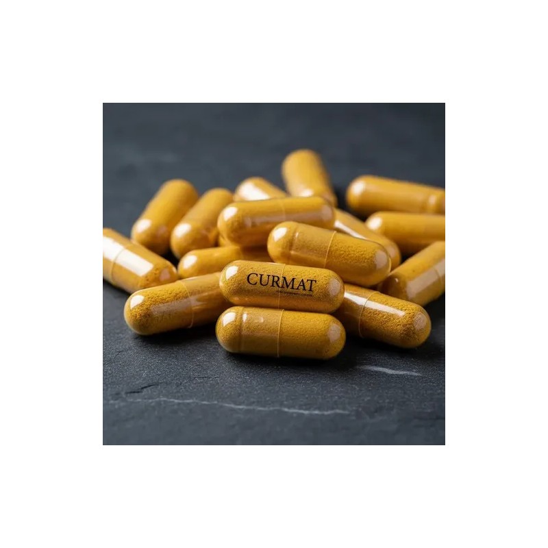 Curmat Cúrcuma Jengibre Colágeno Glucosamina 60 Cápsulas