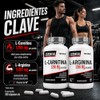 Combo L Carnitina + L Arginina Essential 200 Cápsulas c/u