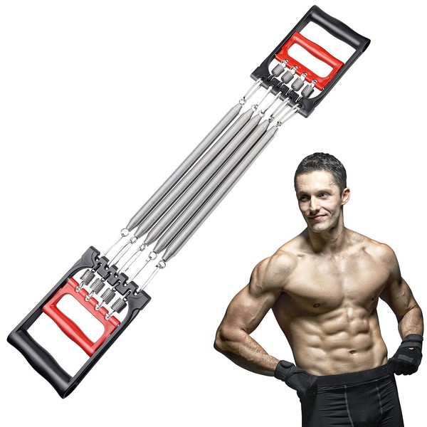 DBREAKS Chest Expander Adjustable Fitness Expander, Chest Expander for Men