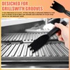 COMNICO Pack of 2 Barbecue Scrapers, Heat Resistant Nylon Spatula,