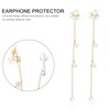 LABRIMP Earphone Lost Charm Strap Decoration Durable Earpiece Holder Chain