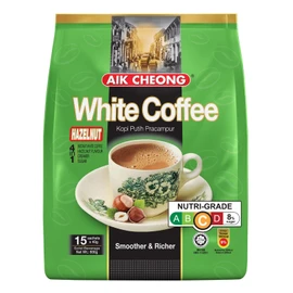 Aik Cheong Hazelnut Flavour White Coffee 40 g (Pack of 15)