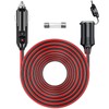 RWUJILONG Cable de extensión para encendedor de cigarrillos de coche