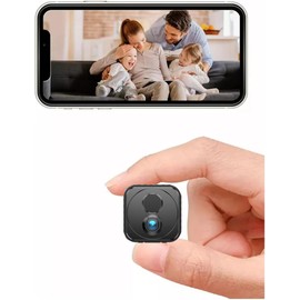 Yhdzsw Mini C?mara, 4K Hd Nanny Cam para el Hogar con 3