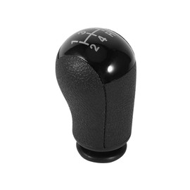 Hlyjoon Gear Knob 5 Speed Car Manual Gear Knob ABS Plastic for Focus Mondeo MK3 S-MAX C-MAX Mustang Galaxy Fiesta MK6 Transit (Black)