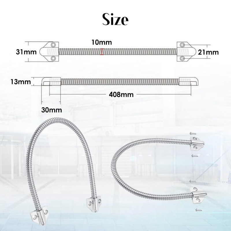 Cable Line Protection, Exposed Mounting Sleeve, Flexible Armoured Loop Wire
