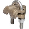 NSI UC-105 Heavy Duty U-Bolt Ground Clamp, 5/8-3/4" Rod, 2/0-250