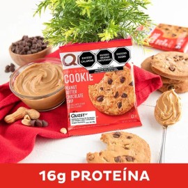 Quest Nutrition - Quest Protein Cookie - Galleta De Proteína - Sabor: Crema de cacahuate con choco chips
