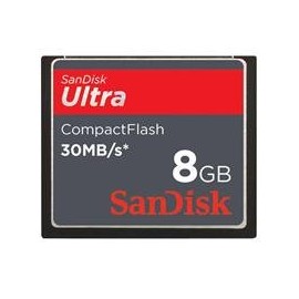 Sandisk SDCFH-008G-A11 8GB CompactFlash memory card - memory cards (CompactFlash)