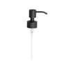 Kapitan Soap Dispenser Pump Replacement Head Black Spare Stainless Steel