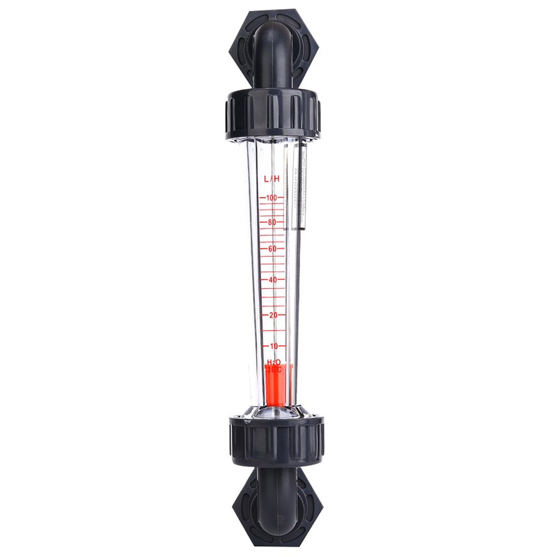 LZS-15W Elbow Liquid Flowmeter ABS Plastic Tube Type Waterflow Meter