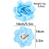 Flower Brooch Pins for Women 5.5in Lapel Pins Large Rose