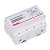 Power Consumption Meter 3 Phase 4 Wires 35mm Rail Mounting