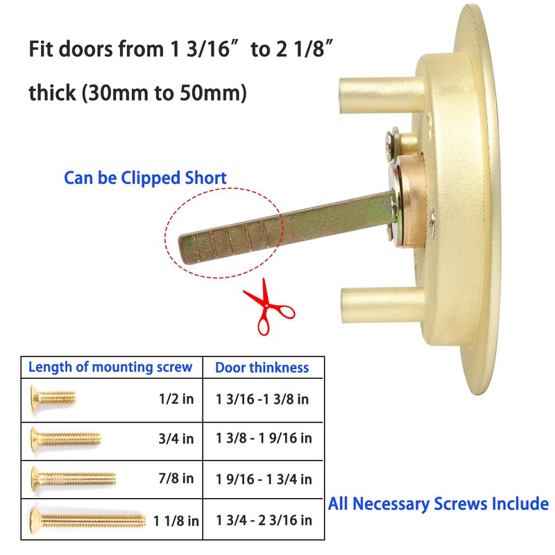 Dontay Pocket Door Lock with Key, Contemporary Entrance Sliding Barn