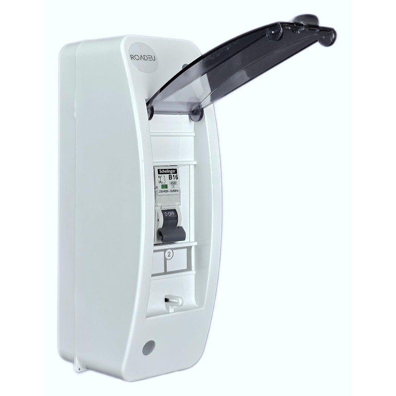 RoadEu - Circuit Breaker, Power Distributor B16A 1P 230V -