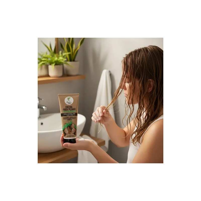 Crema Para Peinar Anti Nudos Hidratación Biotina Vitb3 180ml