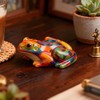 Permulaan 3PCS 3D Lifelike Animal Resin Molds - Turtle, Frog,