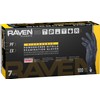 SAS Safety 66519 Raven Powder-Free Nitrile Disposable Glove, X-Large, 7