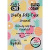Daily Self-Care Journal, 120 Daily Checklists with Fruit Accents, Motivation
