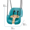 Step2 Infant to Toddler Swing, Baby Outdoor Swing, Backyard Bucket
