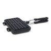 Patisse 10107 Belgian Double Waffle Iron Aluminium Black