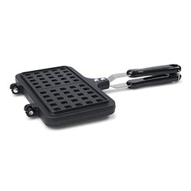 Patisse 10107 Belgian Double Waffle Iron Aluminium Black