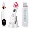 FanShen Scrubber, Ems, Eliminación Del Acné, Facial 3 Kit