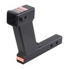 REYSUN 864081 Trailer Hitch Extender with 10-inch Riser/Drop, 2 inch