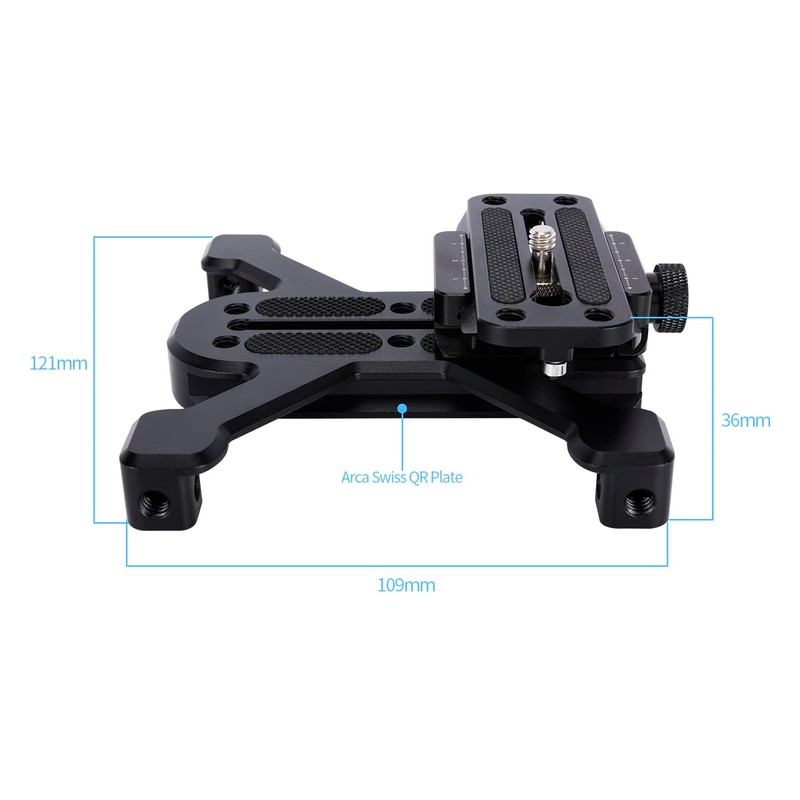 NICEYRIG Camera Quick Release Plates for ARCA-Swiss Standard